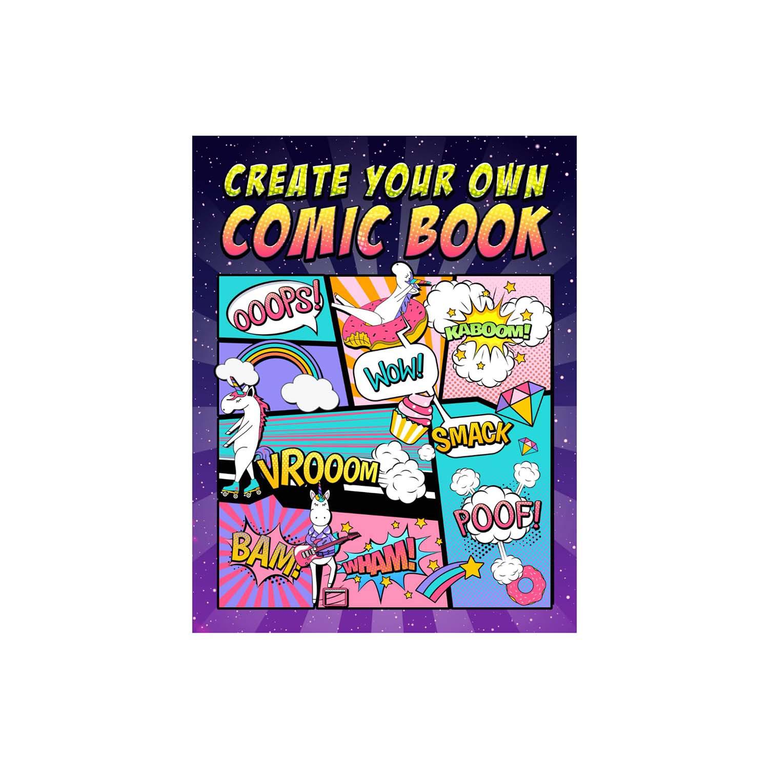DIY Cross-Border Comic Book Kit: Create Your Own! звездного света