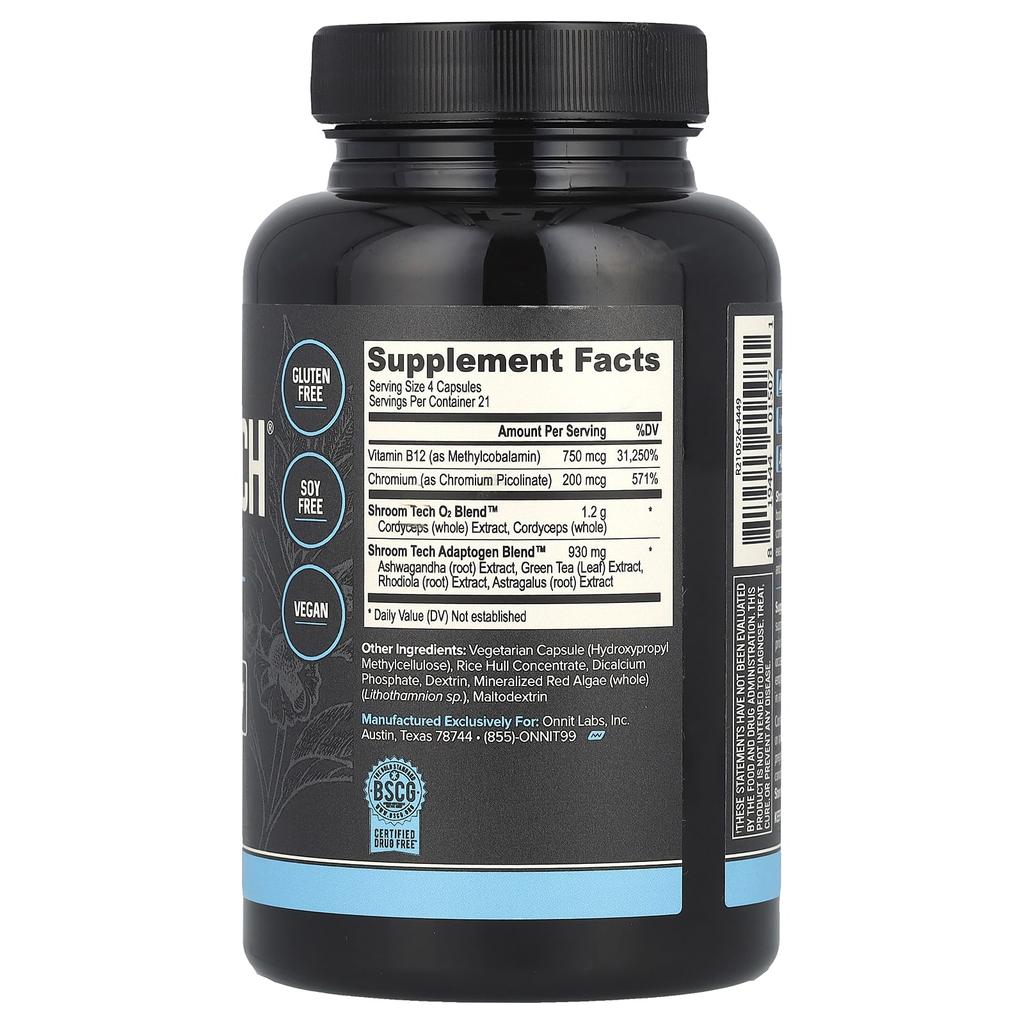 Shroom Tech® Sports, 84 Capsules