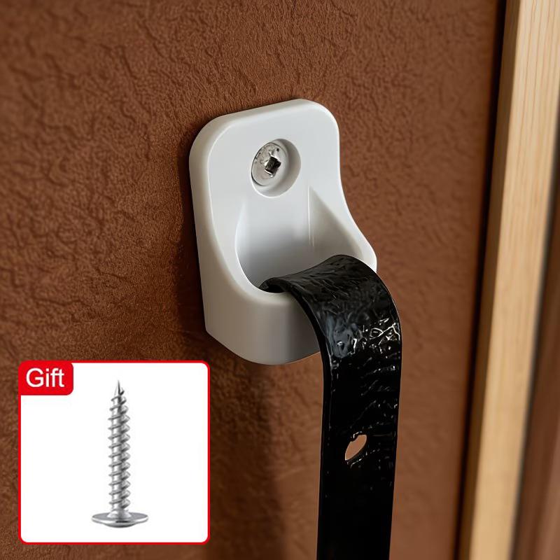 Durable Shoehorn Hook Screws Perfect for Utility and Bathroom Storage Needs