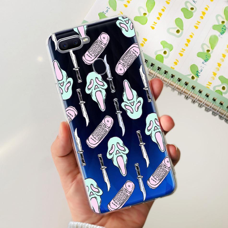 For OPPO F9 Phone Case Oppo F9 Pro F 9 F9Pro CPH1823 CPH1881 CPH1825 Elegant Printing Soft Silicone TPU Back Cover