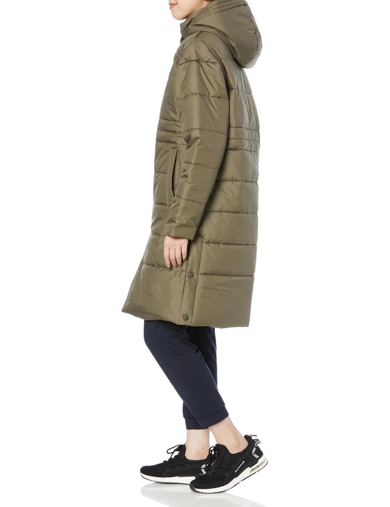 Le Coq Sportif KH Padded Long and Warm for Cycling Women's Coat, Water-Repellent, Windproof,