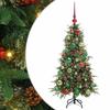 Artificial Foldable Christmas Tree Green 120 Cm PE and PVC