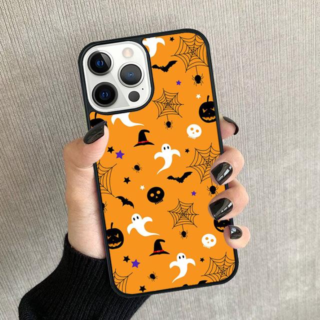 

Halloween Phone Case For iPhone 17 Air 16 15 14 plus 12 13 Pro max Soft Bumper Shell Cover coque iPhone 11