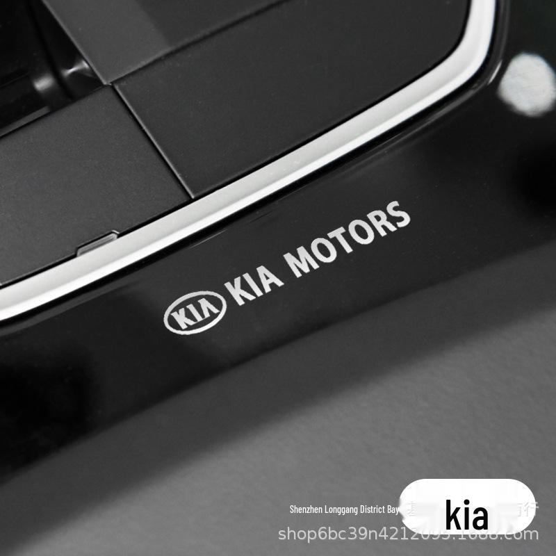 Creative Metal Car Logo Decoration Sticker for Wiper, Console, Windows, Doors, Wheel Hub – Customizable and Unique Design.