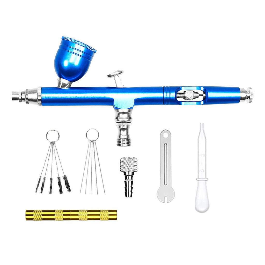 0.3mm Nozzles Double-Action Airbrush for Cake Decorating Painting Pattern Model Airbrush Multifunctional Gravity Feed