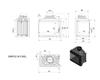 Cast Iron Fireplace KRATKI SIMPLE Left 8 kW Ø 200