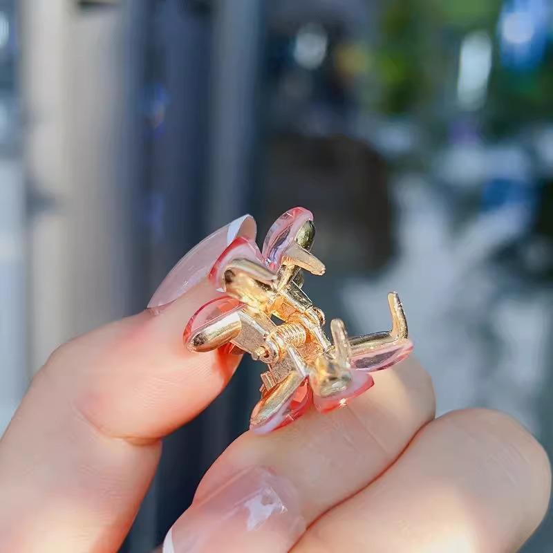 

Мини-заколки-крабики для волос для женщин - Летний аксессуар для боковой челки