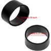 ONLYKXY 200 Pieces Black Mini Silicone Cable Ties 0.3 inch Diameter Flat Rubber Bands Elastic Bands Supplies Reble Rubber Rings Thick Rubber Bands
