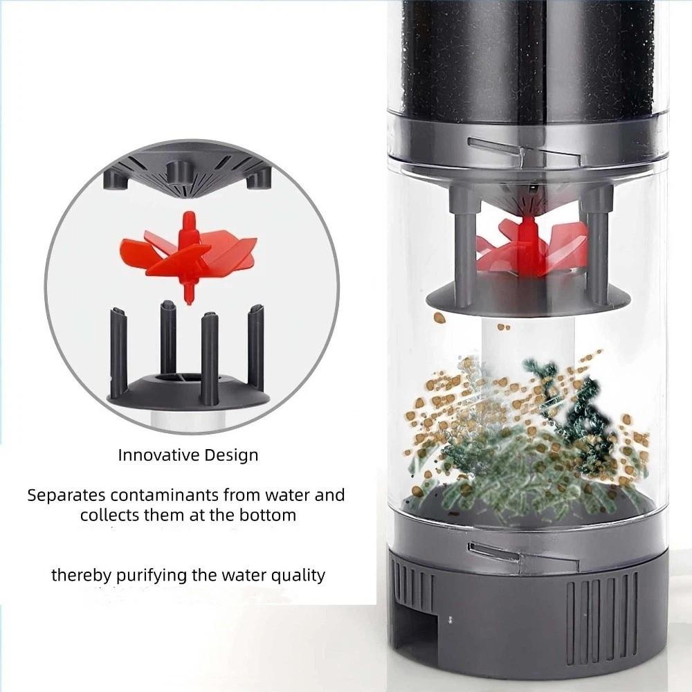 Air Pump Driven Aquarium Fish Excrement Collector Fish Poop Collector Aquarium Cleaning