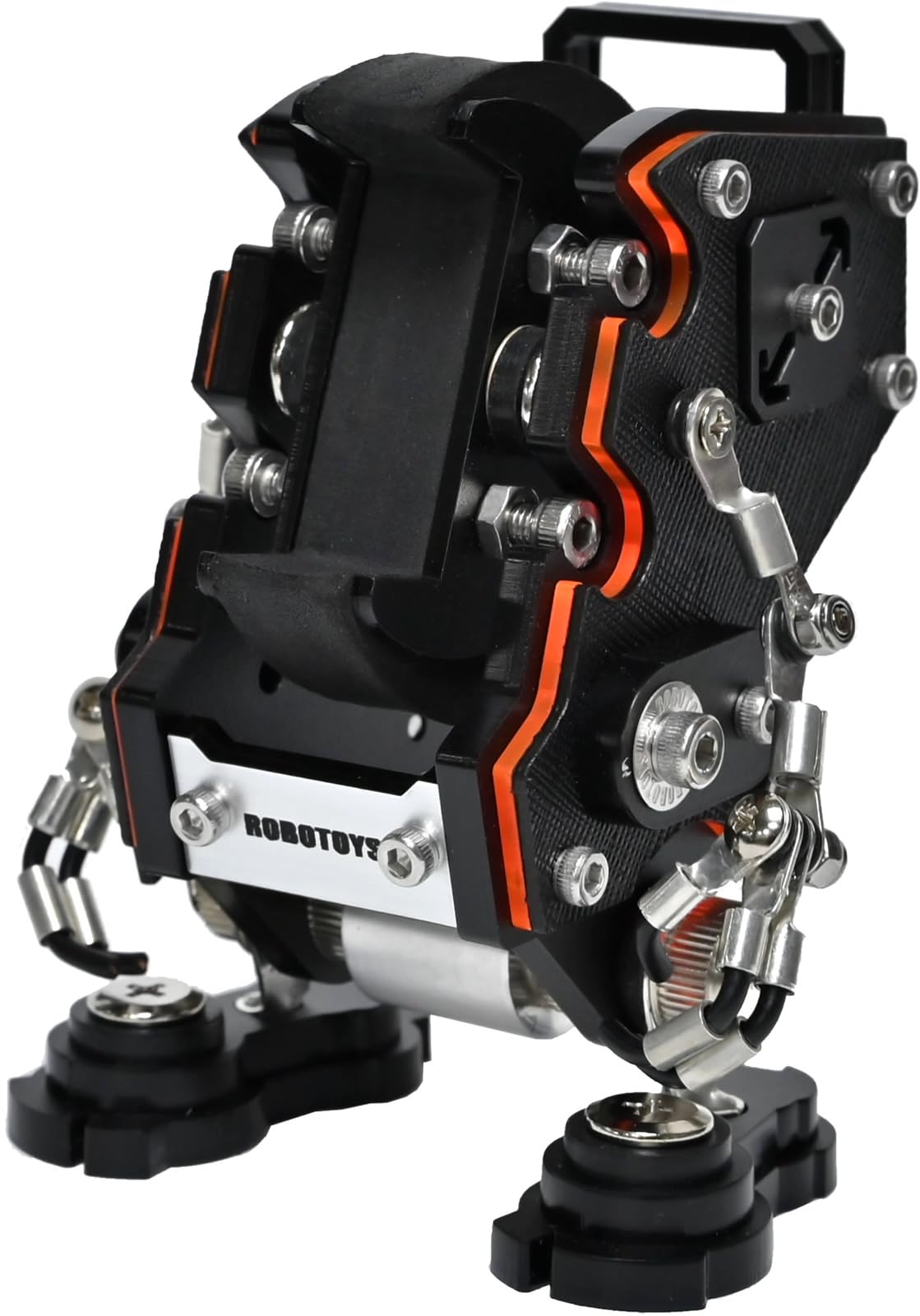 

ROBOTOYS Робот-часы Saffiano Совместимые с Apple Stand, Черные, Часы, ASW-01-SF-BK чёрный