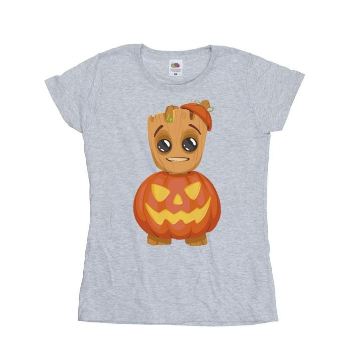 I Am Groot Womens/Ladies Pumpkin T-Shirt