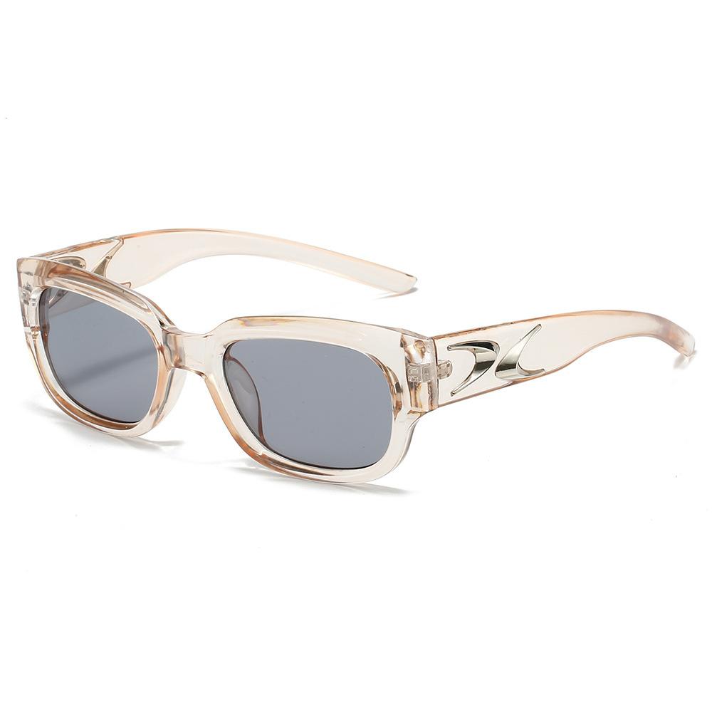 

JYL TS Sunglasses Korea Black Square Spring High Unisex/89201 B-7795