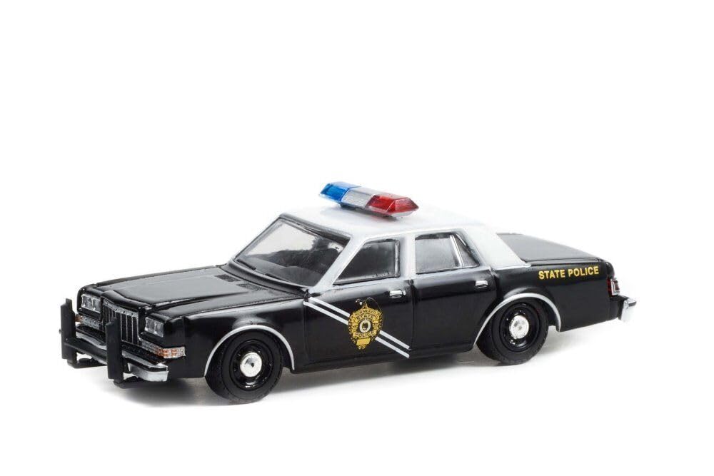 Greenlight Scale Dodge Diplomat 1984 Police Diecast Model Car 1/64 "Thelma & Louise" [Used]