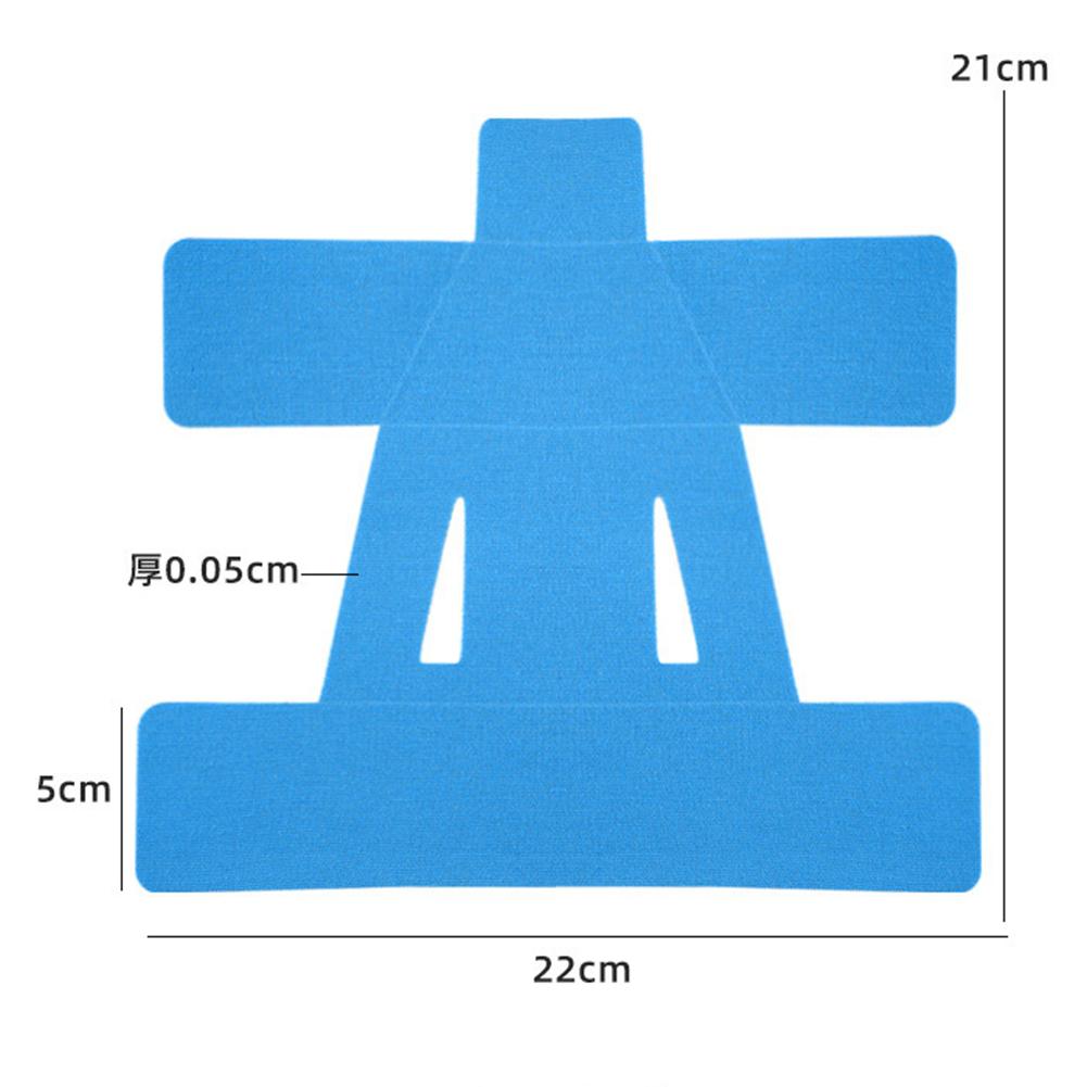 5Pcs Precut Kinesiology Tape Shoulder Support Tape Breathable Elastic Athletic Tape Hypoallergenic Tape for Muscle Relief