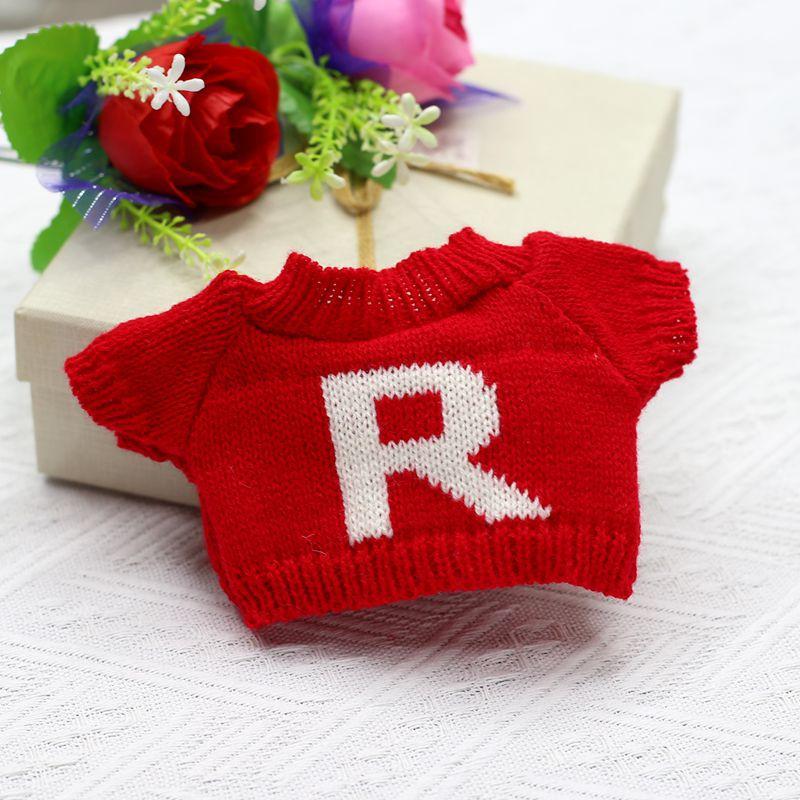 30cm Teddybjørn Bjørn Tilbehør Tilbehør Dukke Dukke Erstatt Klær Plysjleker Genser Genser Tilbehør