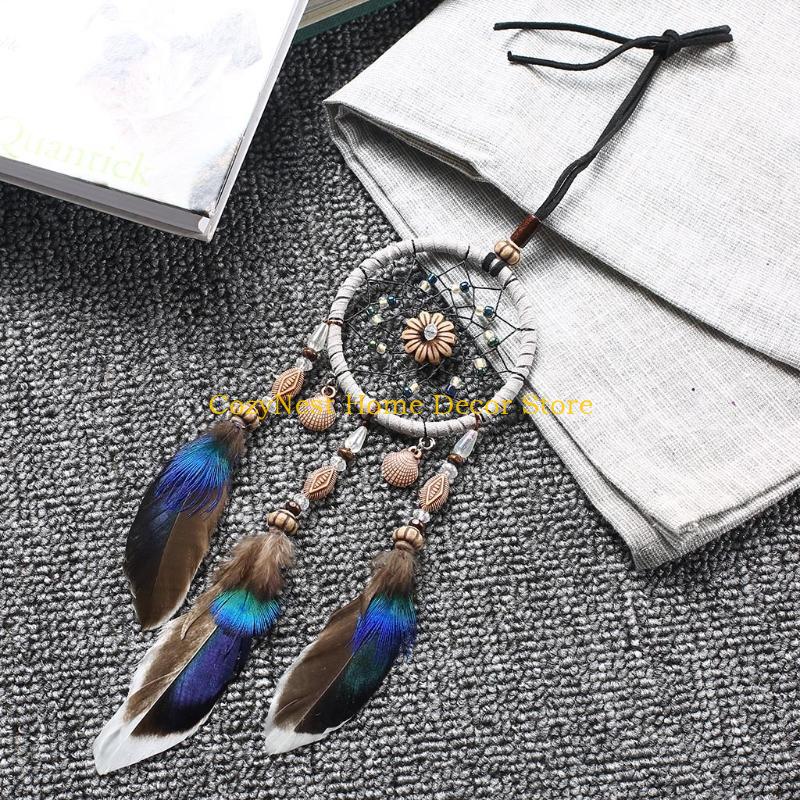 92MF Dream Catcher Car Interior Home Handmade Dreamcatcher Hanging Decoration