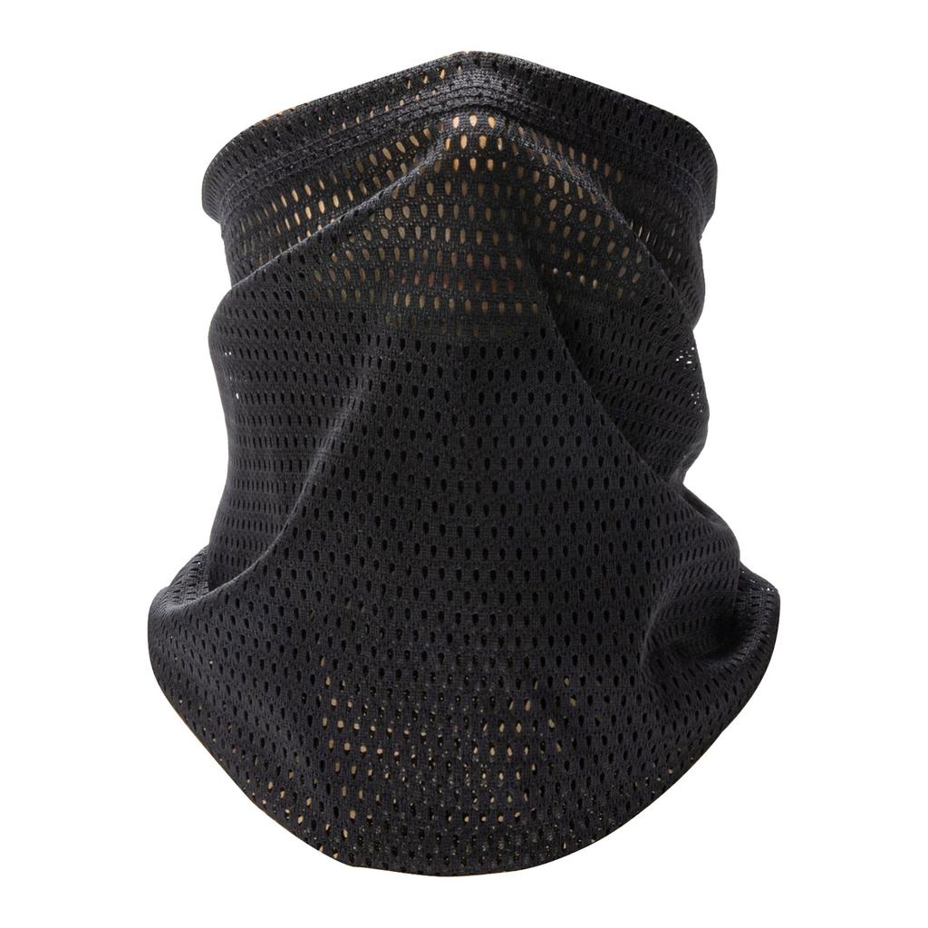 Large Mesh Windproof Neckerchief Camo Mask Neck Gaiter Cover Face Bandana Sun Cool Breathable Cycling Hiking Camping Tube Scarf