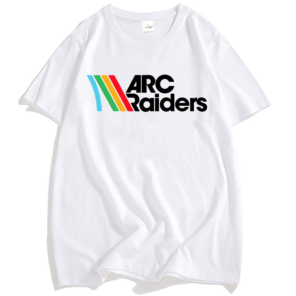 

Ігровий Футболка з принтом ARC Raiders З круглим вирізом Короткий рукав Бавовняна Чоловічі Футболки Унісекс Вуличний стиль Вільний Повсякденний Чоловіки Жінки Футболка XS