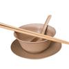 Biodegradable Rice Husk Disposable Tableware Set