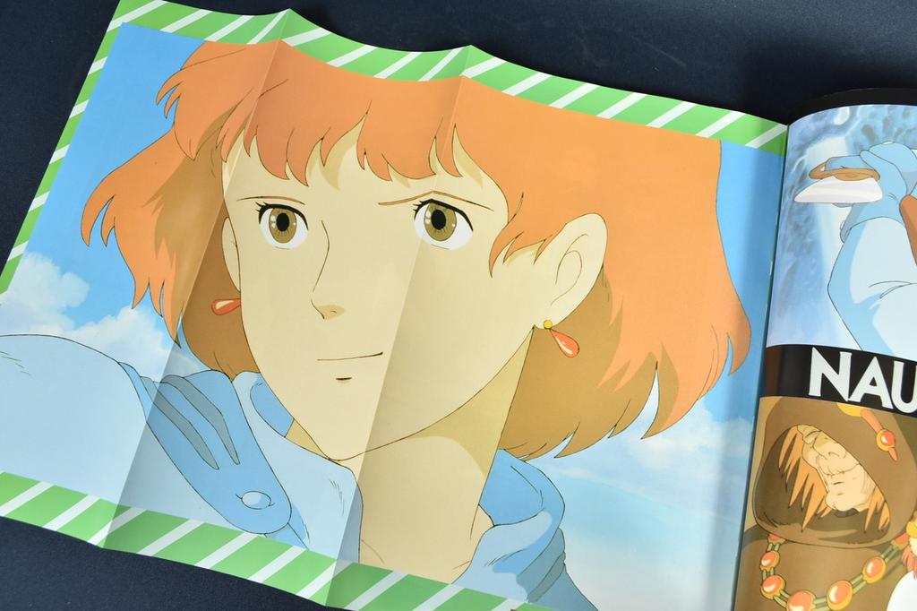 Tokuma Roman Album Nausicaa of the Valley of the Wind Film Book by Hayao Miyazaki