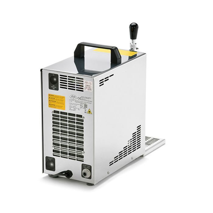 Kit complet système distribution tireuse bière Lindr PYGMY 25 mono-ligne refroidisseur sec 35 L/h kit nettoyage tête combo