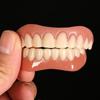 Silicone Fake Teeth Cover Upper&Lower False Tooth Dental Veneers Teeth Fausse