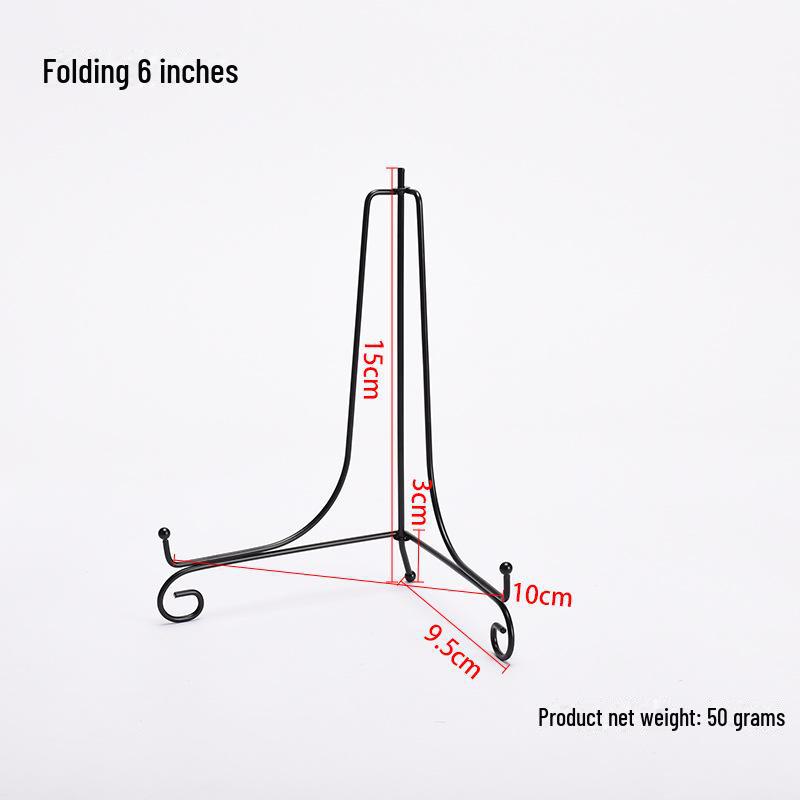 

Металлическая складная подставка для фотографий, тарелок или украшений