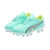 Puma Ultra Play FG / AG JR Slip Resistant Low Top Kids' Soccer Shoes Mint Green Kids' (Unisex) Kids' Soccer Shoes 107233 03