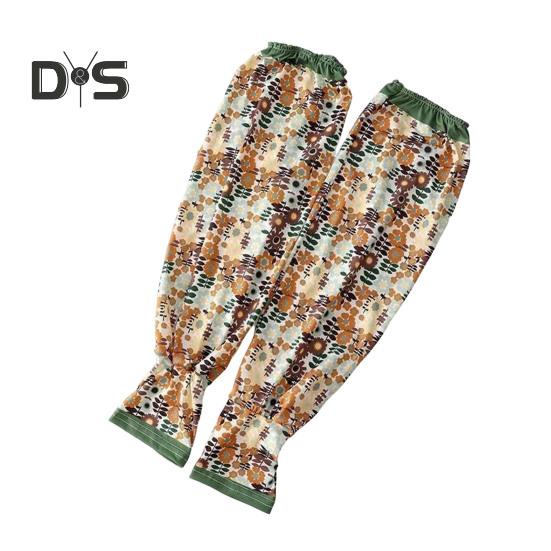 

Солнцезащитные нарукавники для женщин Цветочные солнцезащитные нарукавники УФ-блокирующие охлаждающие нарукавники для бега на открытом воздухе для езды на велосипеде жёлтый