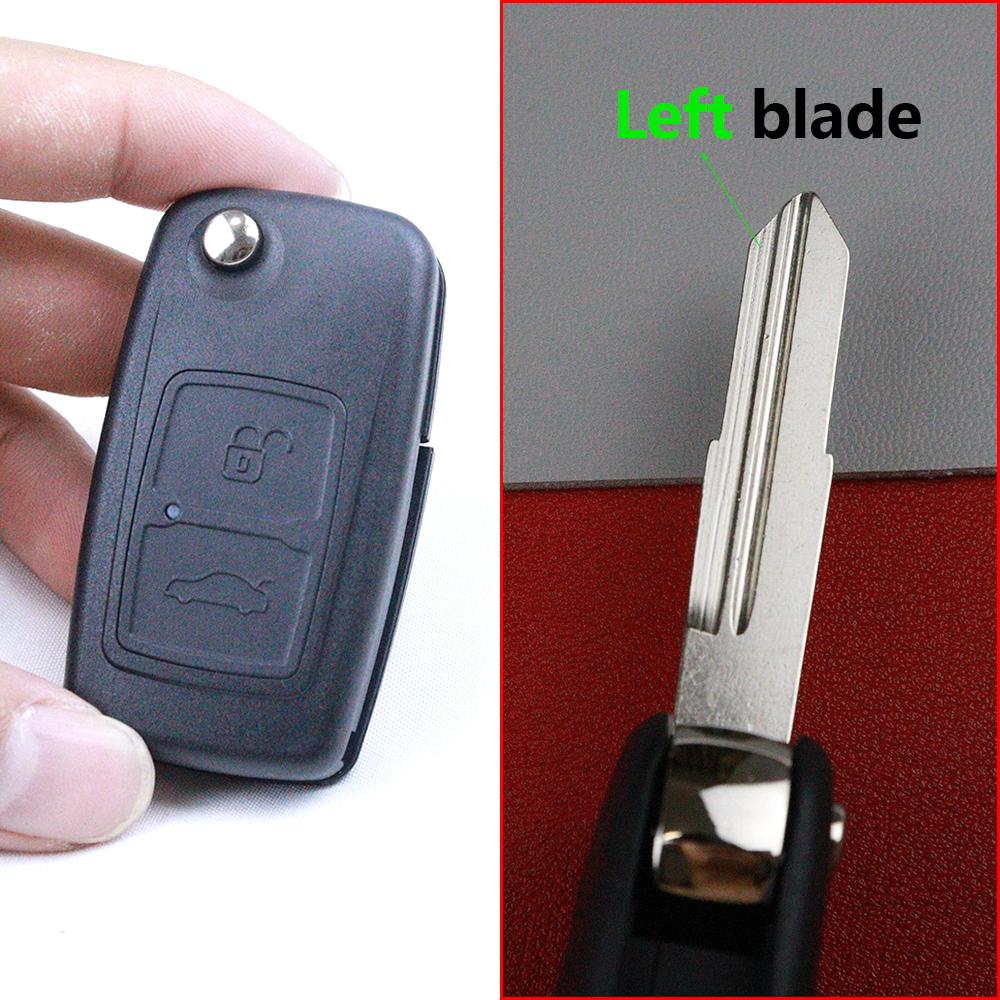 For Chery Tiggo Tengo Fulwin2 Cowin 3 5 Easta Cielo Chance A3 A5 A13 M11 E5 2 Buttons Car Flip Remote Key Fob Shell Case Housing