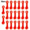 20pcs Bicycle Hydraulic Brake Bleed Nipple Cap Bleeder Screw Cap For Shimano Bike Bleed Nipple Cover Cycling Oil Disc Brake Part