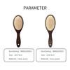BOOMSLIFE Personalized  Wood Hair Brush Women Massage Detangling Cushion Prevent Hair Loss Scalp Brush Hair Comb Barber Tool