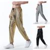 Herbst 2022 Herren Nachtclub Disco Leggings mit Diamantenmuster