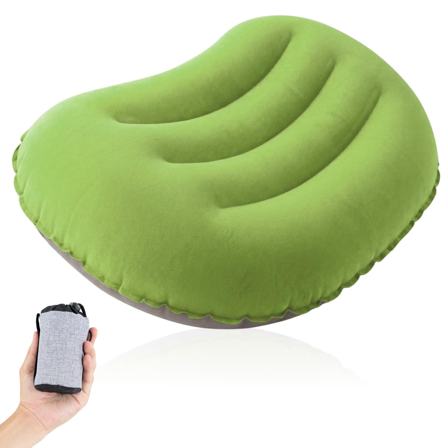 

Manten Pillow [Blissful Sleeping Comfort x Lightweight and Compact] Camping Pillow, Air Pillow, Outdoor Pillow, Inflatable Pillow, Compact, Ultralight