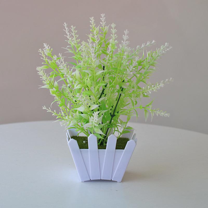 Eucalyptus Bonsai Artificial Green Plant for Home Decoration