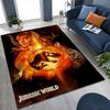 Dinosaurs Jungle Patterned Rug Soft Nonslip Carpet For Kids Bedroom Play Area Home Decor Memorial Gift