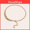 Metal Waist Chain For Women With Irregular Aluminum Links Summer Fashion Accessory