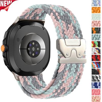 Parachute Braided Band for Samsung Galaxy Watch 8 40mm 44mm Sport Replacement Bracelet Correa Galaxy Watch 8 Classic 46mm Bands