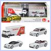 הוט ווילס פרימיום הונדה Type R מורשת סט אספנים 4 מכוניות Diecast, GMH39-987D