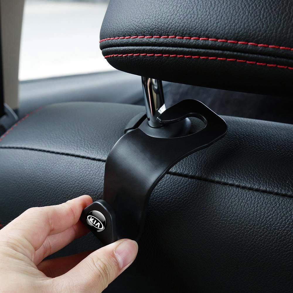 2Pcs Car Seat Back Hook Storage Holder Car Storage Accessories For Kia Sportage Rio Soul Picanto Cerato Niro Telluride Sorento