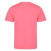 Ensemble foot enfant Style France - Maillot Rose (Fuchsia/Fluo) short Blanc - Polyester - Rose