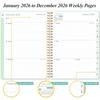 [2027] Planner - Weekly & Monthly Calendar Planner, January 2027 - December 2027, Spiral Bound, 12 Monthly Tabs, Inner Pocket, Ideal for School and