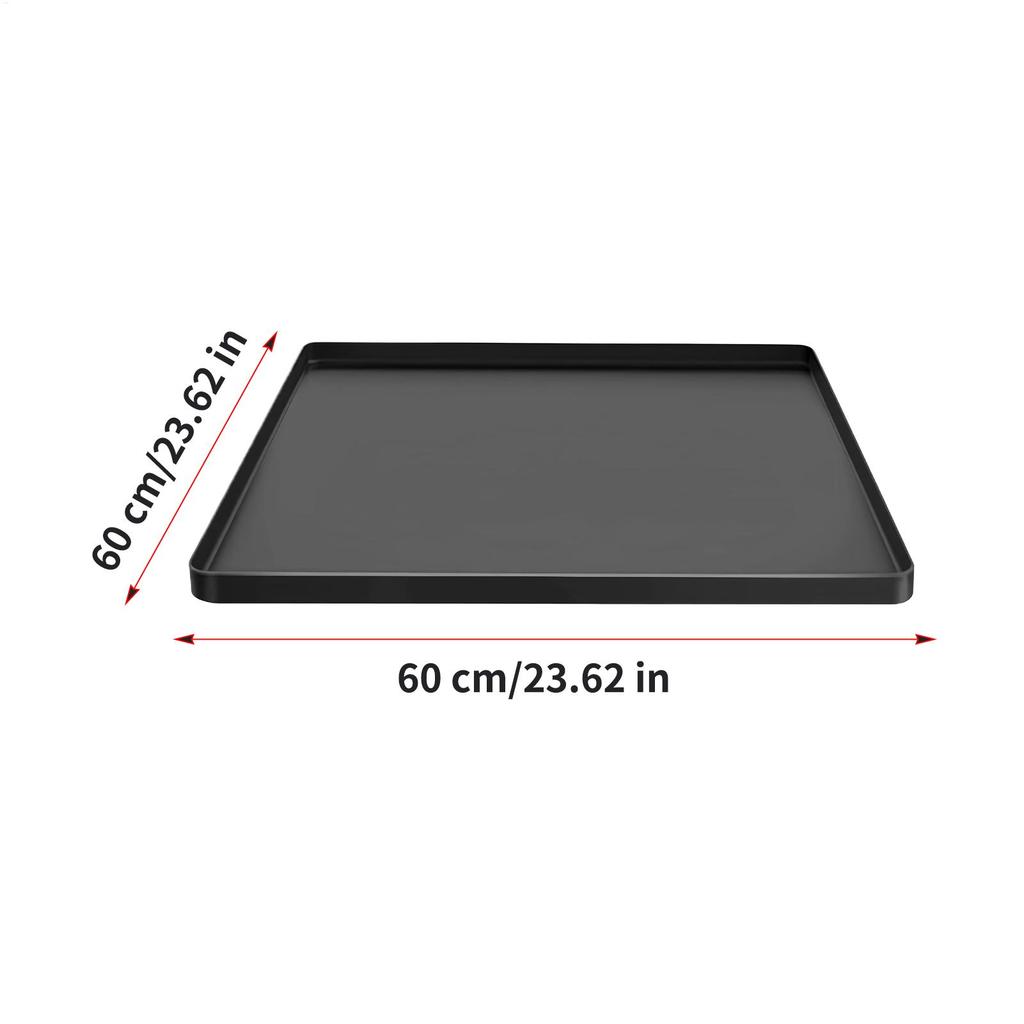 Potty Pad Holder Dog Potty Mat Tray Raised Edge Pee Pad Tray for Indoor Bathroom Apartment Patio Laundry Backyard Living Room