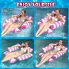2pcs Air Mattress Pool Inflatable Water Toy, Inflatable Swimming Pool Hammock Air Mattress Pool for Adults and Children, Swimmin