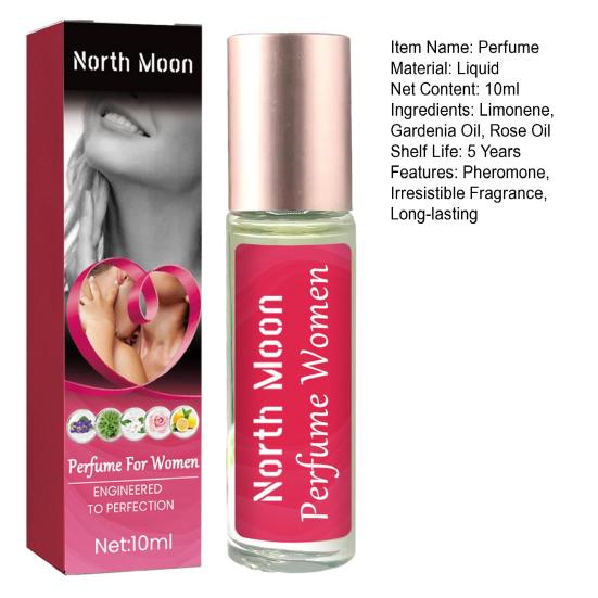 1 Bottle 10ml Women's Pheromone Oil Irresistible Fragrance Perfume for Long-lasting Dating Atmosphere