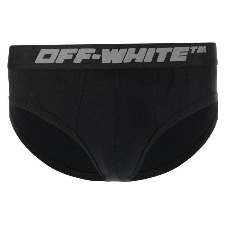 

Off-White Solid Underwear Men Underwear Black OMUF001S23FAB0051001 L