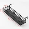 Balconies Hanging Planter Iron Shelf Outdoor Flower Pot Display Rack for Patio Porch Fence Railing