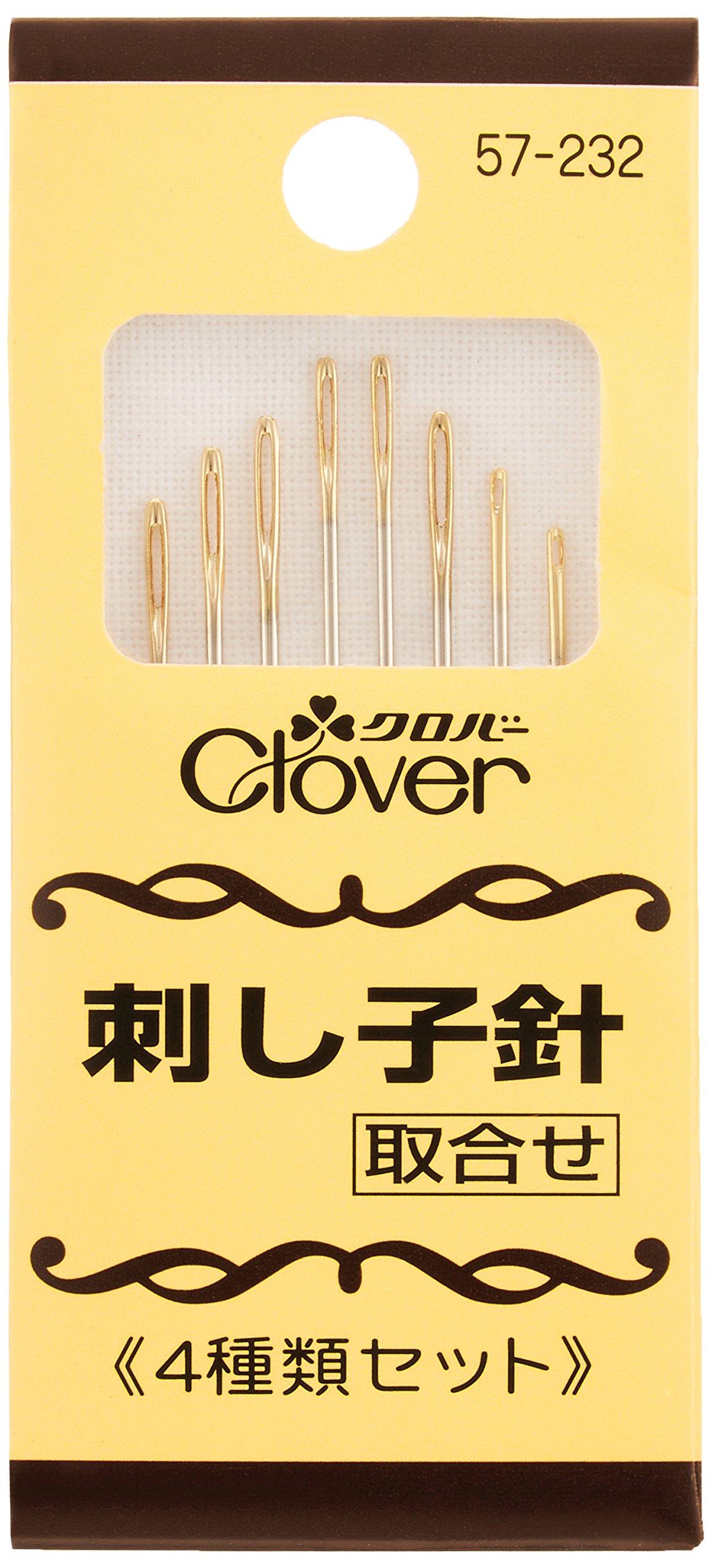 Clover Sashiko 8 needles per Needles, pack, 57-232