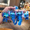 Stitch Keychain Cartoon Cute Doll Machine Student Gift Car Children's Day Keychain Ring Fashion Personalized Gifts Y2k Fashion