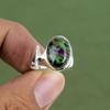 Copper Ruby Zoisite Ring 925 Sterling Silver Ring Handmade Ring Top Quality Gemstone Jewelry Decent Ring Gift For Mom Available In Ring Size